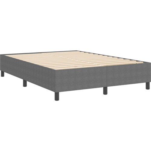  Krevetna platforma Svijetlo siva 140 x 190 cm Kordura tekstil Slike