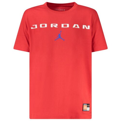 Air Jordan dječja majica kratkih rukava s natpisom Jordan crvena Cijene
