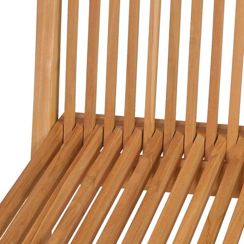  5-dijelni vrtni blagovaonski set od masivne tikovine Slike