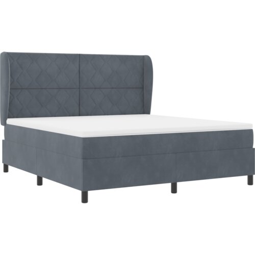 Box Spring Krevet s Madracem Tamnosivi 180x200 cm Bar&amp;scaron;un Slike