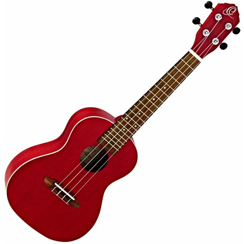 Ortega RUFIRE Koncertne ukulele Fire Red