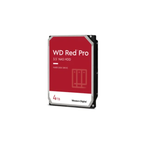 Wd HDD 4TB Red Pro NAS, 7200RPM, 256MB