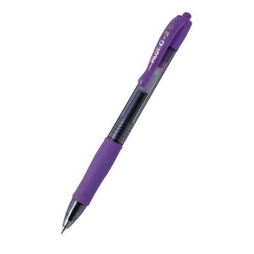 Pilot Gel roler G-2 0,7 vijoličen BL-G2-7 V 12 KOS Cene