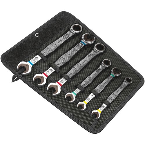 Wera Joker Set 6 parts Ratchet Combination Wrenches Slike