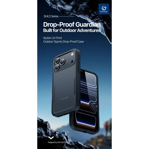 Dux ducis SHLD MagSafe maskica za iPhone 17 Pro &amp;ndash; triangle Slike