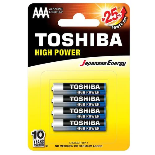 Toshiba H.P. ALKALNE AAA 4B