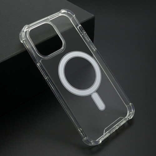  Maska crashproof magnetic za iphone 15 pro max / providna Slike