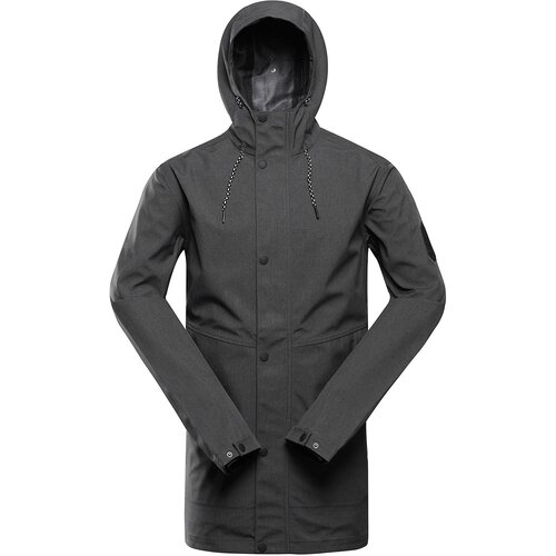 Alpine pro Men&amp;#039;s waterproof coat with ptx membrane PERFET black Slike
