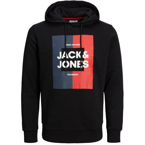 Jack & Jones Muški duks Oscar 12235248 crni Slike