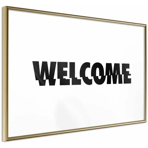  Poster - Welcome 60x40