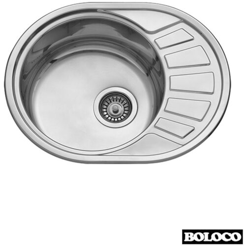 Boloco ugradna sudopera bl 904 inox ø90 58x45cm Cene