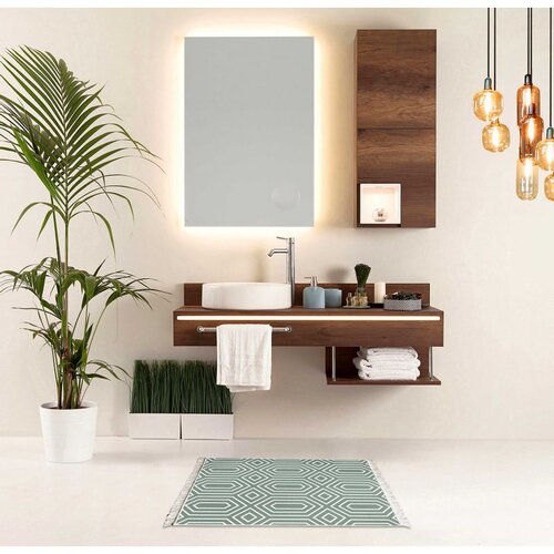 Conceptum Hypnose Klm0104 greenwhite rug (60 x 90) Slike