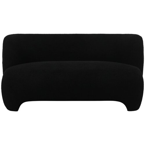 Leitmotiv Crna sofa od boucl&amp;eacute; tkanine 142 cm Ardor &amp;ndash; Slike