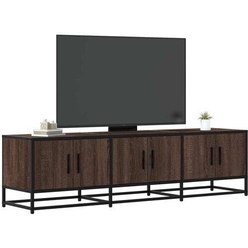 vidaXL TV ormarić smeđi hrast 150x35x41 cm Konstruirano drvo i metal Cene