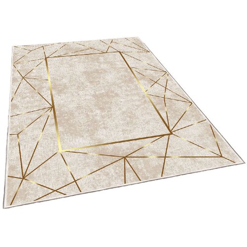 Conceptum Hypnose tepih Els2400, 80x300 cm, krem-zlatna boja Cijene