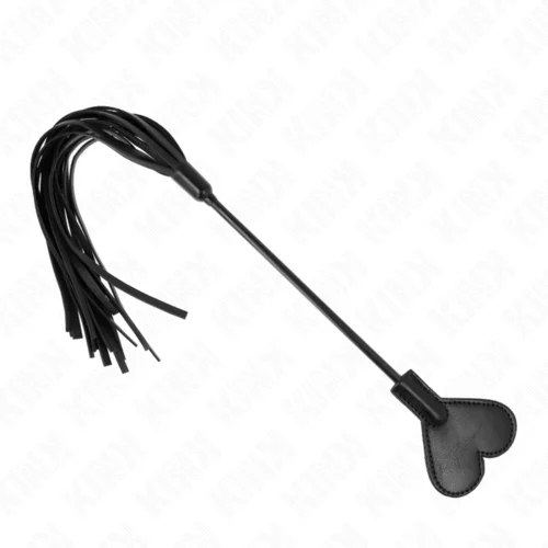 Kink BiČ With Heart Pandel Black (35 Cm)