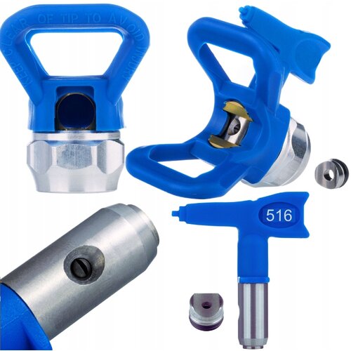 Rosfix ZENTHRIL SET BRIZGALNA GLAVA SOFTFLOW 516 + ZA&Scaron;ČITA FFLP &ndash; 25 CM, 80&ndash;140 BAR | ZA EMULZIJE, AKRIL, GRACO/WAGNER, (5000075905) Cene