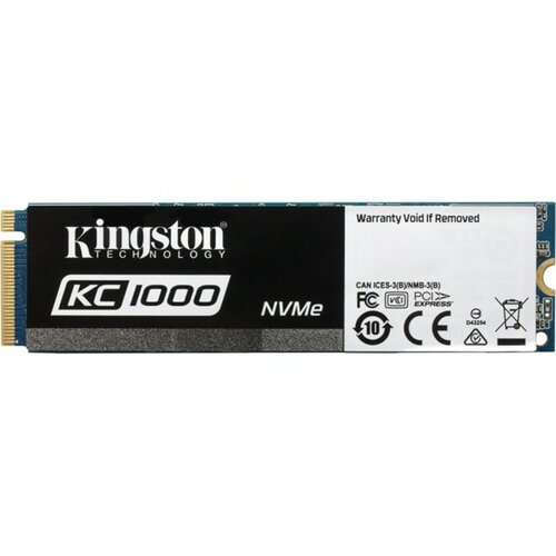 Kingston 480GB M.2 NVMe SKC1000/480G SSDNow KC1000 series ssd hard disk Slike