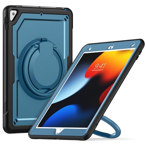  Kickstand maska za iPad 10.2 (2021) / (2020) / (2019) / iPad Pro 10.5-inch (2017) / iPad Air 10.5 - Navy Blue Slike