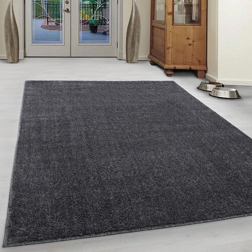 Novel Preproga Z Visokim Florom Ata, Siva, 80x150cm Slike