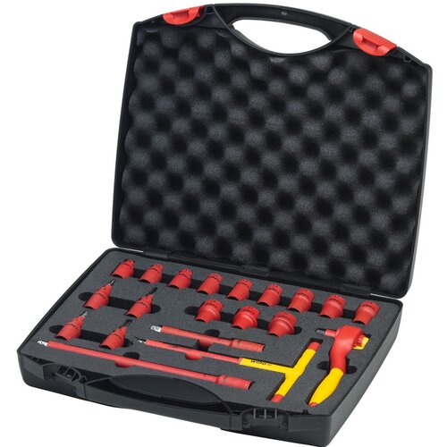 Wiha 43023 izolovana gedora 3/8", 21 deo, sa torbicom Cene