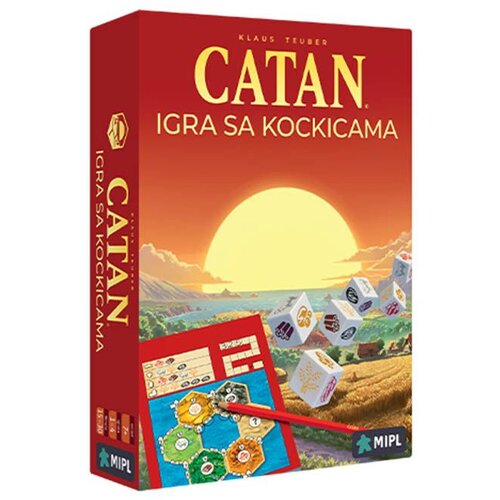 MIPL dru&scaron;tvena igra catan - igra sa kockicama Cene