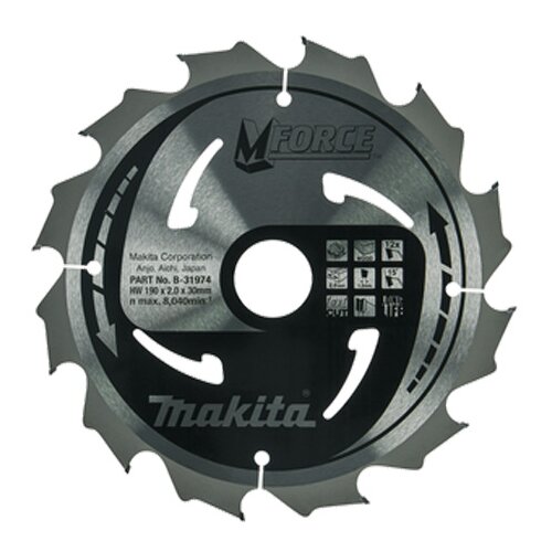 Makita List testere 190X30 12Z MForce (B31974) Slike