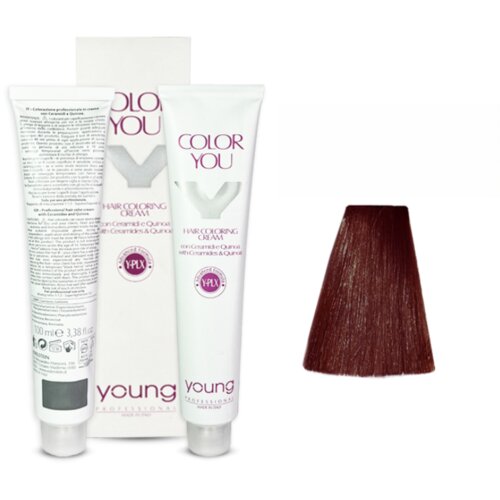 YOUNG Farba za kosu No 5.56 Red mahogan, 100ml Cene