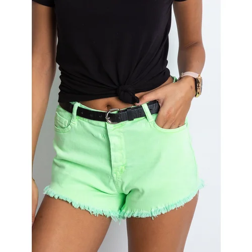 Fashion Hunters Light green Margaritas shorts