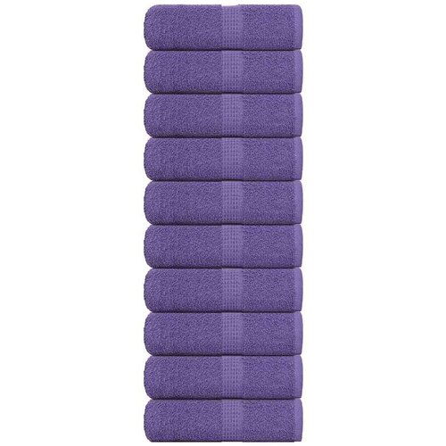 vidaXL Ručnici za pranje 10 kom ljubičasti 30x30cm 360 gsm 100 % pamuk Cijene