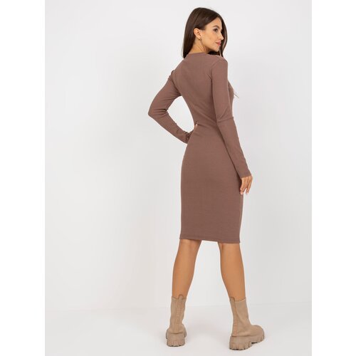 City Donna Dress-EM-SK-672.04P-brown Slike
