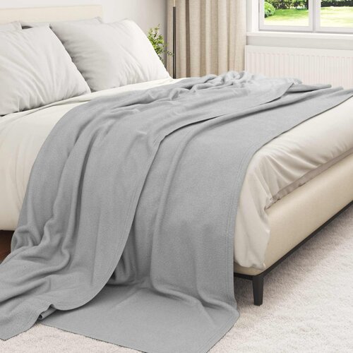  Pokrivači za bacanje 24 pcs Siva 240 x 220 cm Runo Slike