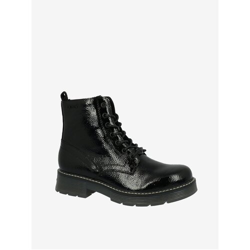 Tom Tailor Black Women Shiny Ankle Boots - Women Slike