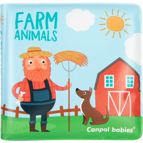 Canpol mekana knjiga sa piskom farm animals 2/083 plava Cene