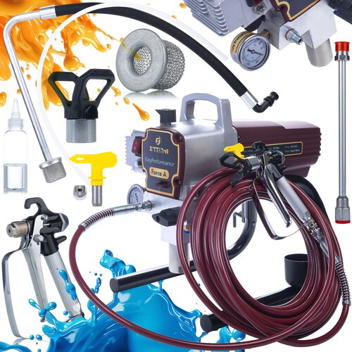ZENTHRIL ZMOGLJIVA LAKIRNA ENOTA FORCE A 1500W 20MPA, 1,8L/MIN &amp;ndash; ZA LATEKS, EMAJLE, LAKE IN PREMAZE, (21673996) Slike