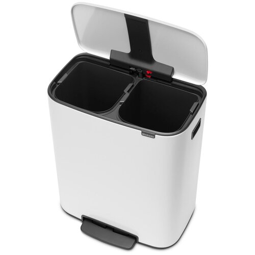 Brabantia Ko&amp;scaron; za odpadke s pedalom Bo, 2 x 30L - bela Slike