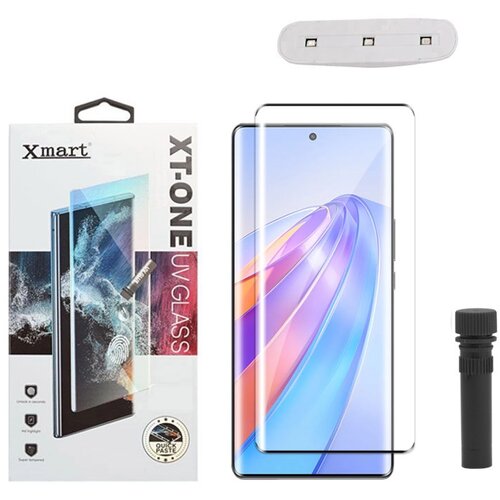 Xmart Za&amp;scaron;titno staklo UV Glue Full Cover + lampa za Honor Magic 6 Lite, X9b Slike