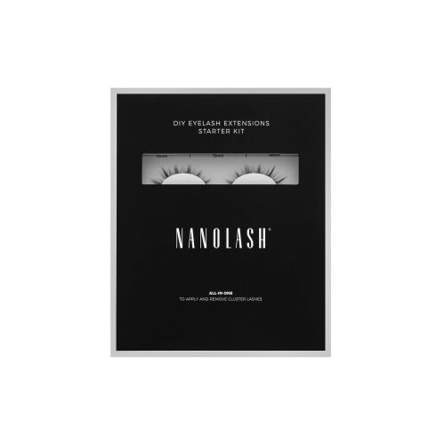 Nanolash DIY Eyelash Extensions Starter Kit nastavite za podaljševanje trepalnic doma Flirty Cene