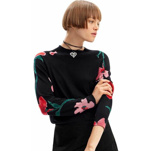 Desigual - - Cvetni ženski džemper Cene