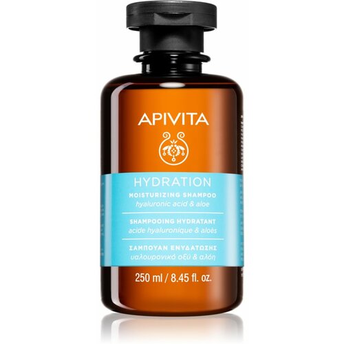 Apivita Šampon za hidrataciju kose i kože glave Hyaluronic Acid & Aloe 250 ml Slike