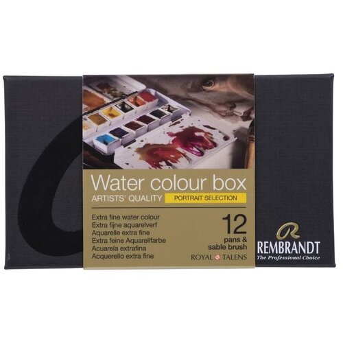  Akvarel boje Rembrandt Portrait box - 12 posudica Cijene