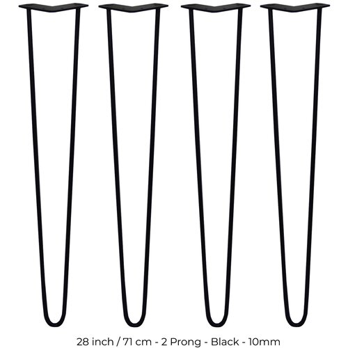 Monster 4 x 28" sponke za lase - 2 kraka - 10 mm - črne, (5000151850) Cene