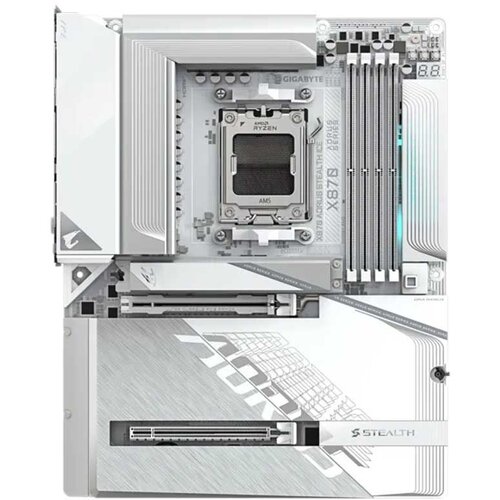 Gigabyte matična ploča gigabyte AM5 X870 aorus stealth ice WIFI7 Cene