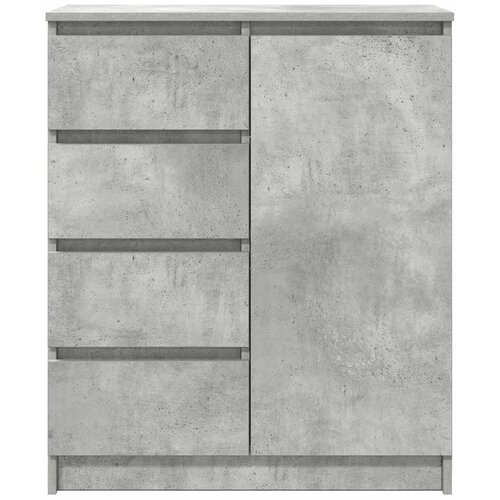  Komoda s ladicama beton siva 71x35x84 cm konstruirano drvo Slike