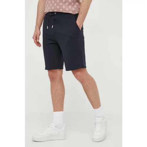Karl Lagerfeld Kratke hlače moški, mornarsko modra barva