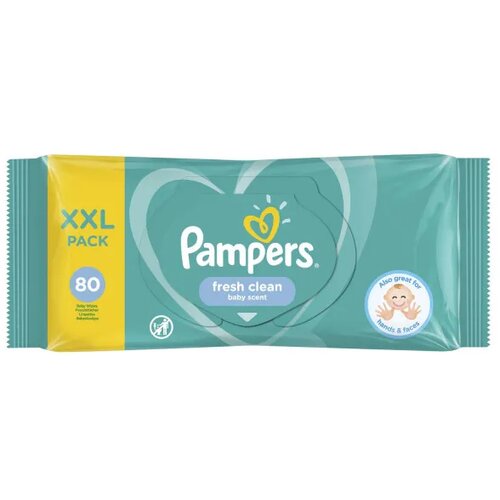 Pampers baby vlažne maramice fresh 80kom Cijene