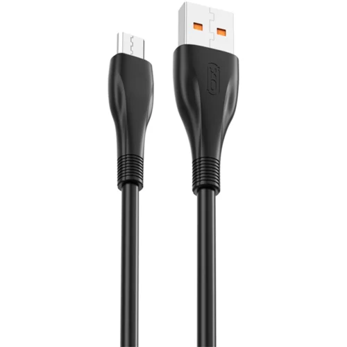 XO Kabel USB na microUSB NB185 1m 6A črn, (20441974)