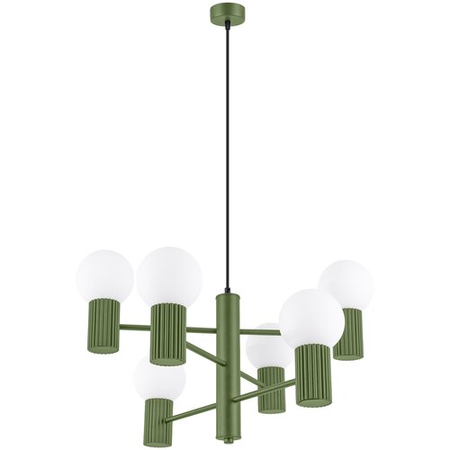 Sollux Lighting Lestenec HALO 6 olivno zelena, (5000054214) Cene