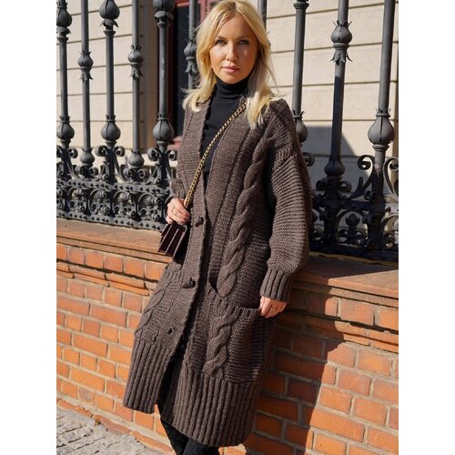 LeMonada Brown cardigan cxp0976. S28 Slike