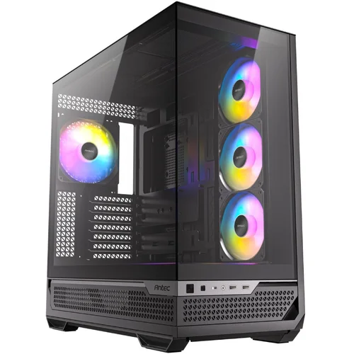 Antec c7 argb mid-tower okno črno gaming ohišje